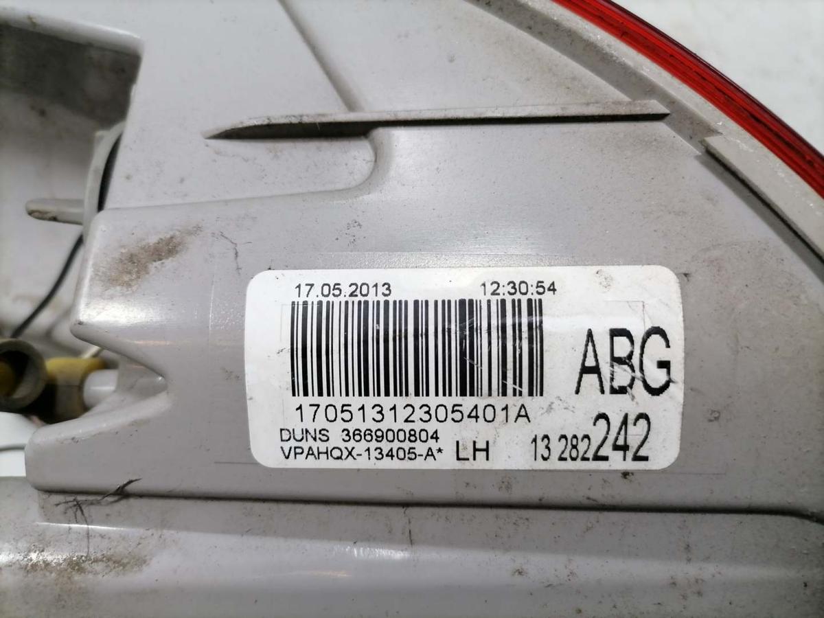 Opel Astra J original R&uuml;cklicht R&uuml;ckleuchte Schlussleuchte links au&szlig;en Kombi Bj.2013